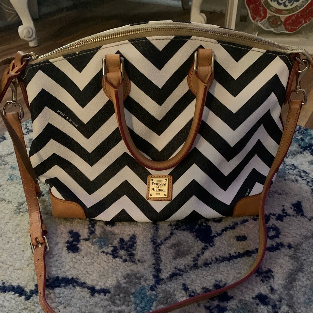 Dooney and Burke Chevron purse